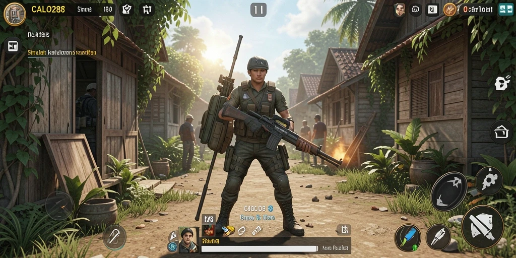 Gameplay menarik dari CALO288 dengan detail simulasi kehidupan.