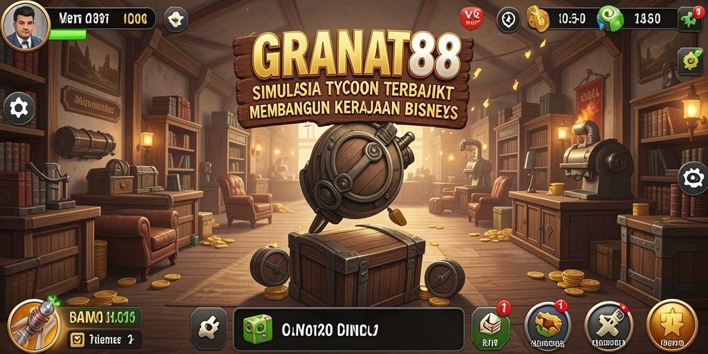 Gambaran gameplay Tycoon yang seru dan menarik di GRANAT88.