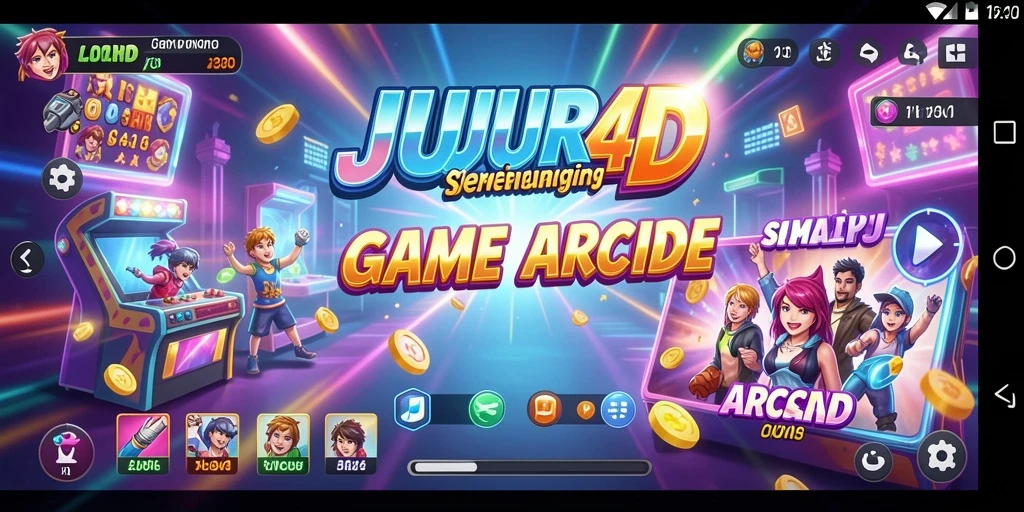 Screenshot menunjukkan momen seru dalam gameplay JUJUR4D.