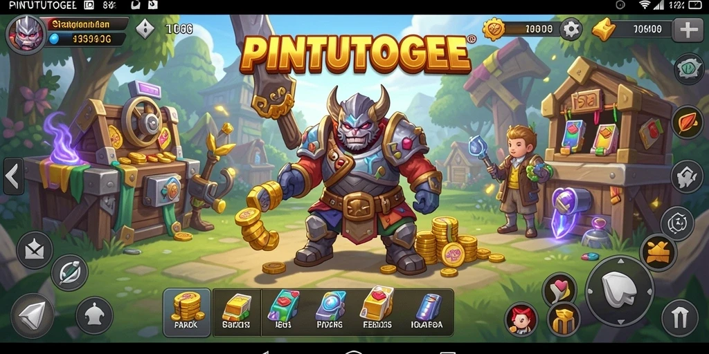 Tangkapan layar utama <strong>PINTUTOGEL</strong> menunjukkan aksi strategi yang mendebarkan.