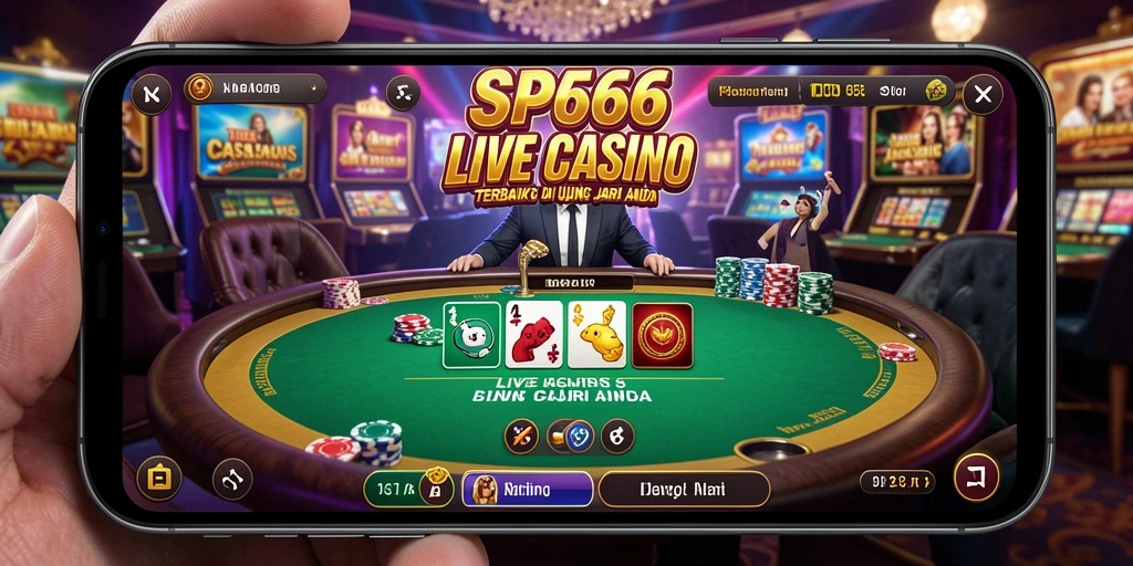 Tampilan gameplay Live Casino yang mengasyikkan dan interaktif.