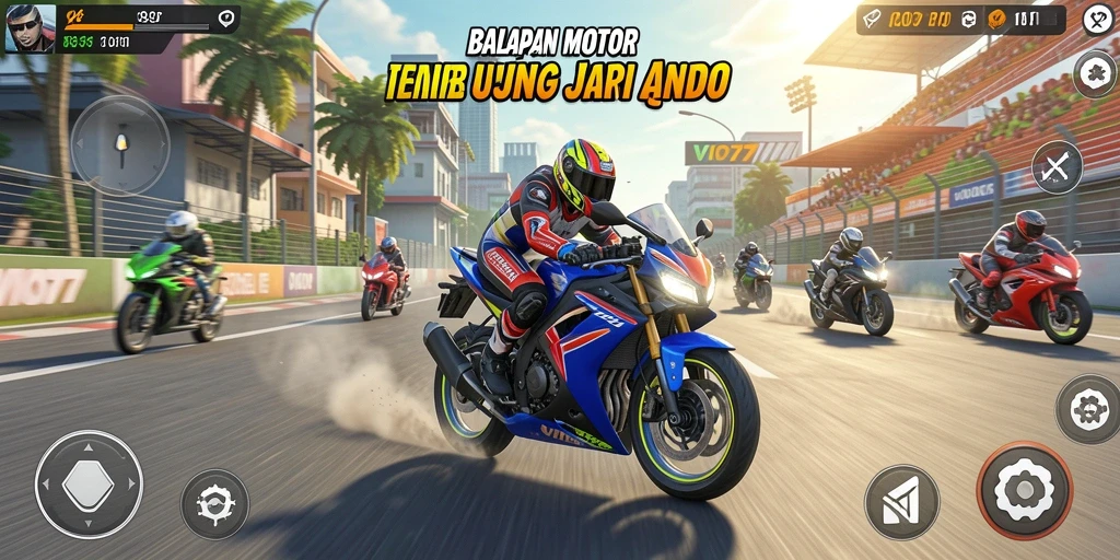 Gameplay seru di VIO77 dengan aksi balapan yang mendebarkan.