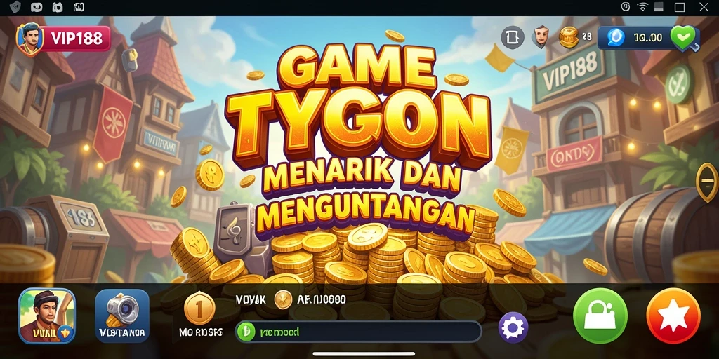 Tangkapan layar gameplay VIP188 yang menampilkan keseruan bisnis Tycoon.